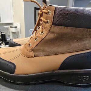 UGG Emmett Duck Boots Waterproof Winter Chesnut Brown 1115834-CHE Men's 12 NIB